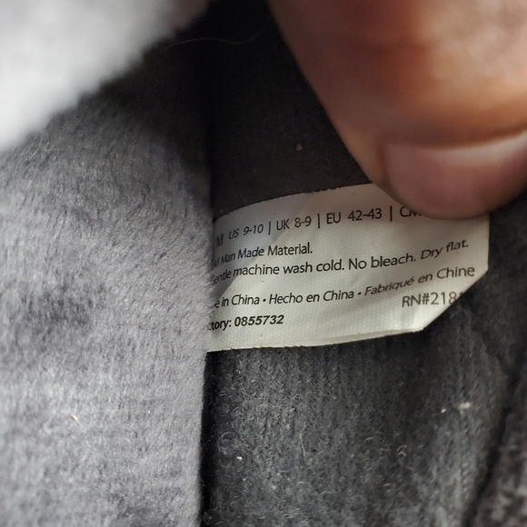 Dearfoams Men's Bradley Indoor Outdoor Velour Moc-Toe Clog Slippers Size 10 - Picture 3 of 9